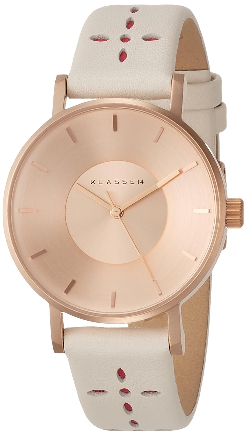 klasse14 腕表 miss volare 36mm rose gold light grey/magenta vo17